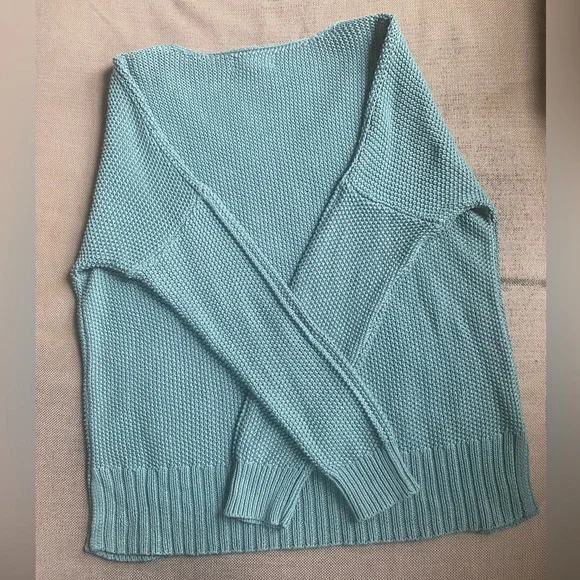 Lucky Brand V Neck Key Knit Sweater - Picture 2 of 8